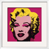 Marilyn, c.1967 (Hot Pink) Framed Giclee Print by Andy Warhol