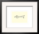 The Dog Prints by Pablo Picasso