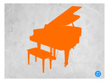 Orange Piano Print by  NaxArt