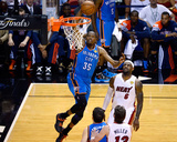 Miami, FL - June 17: Kevin Durant and LeBron James Photographic Print by Ronald Martinez