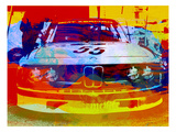 Une BMW de course : aquarelle Affiches par  NaxArt
