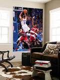 Oklahoma City, OK - June 12: Russell Westbrook and Mario Chalmers Reproduction murale géante par Andrew Bernstein