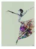 Ballerina Watercolor 3 Photographie par  NaxArt