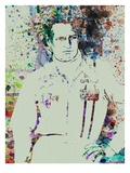Paul Newman Watercolor Prints by  NaxArt
