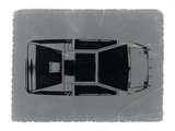 1972 Maserati Boomerang Print by  NaxArt