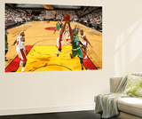 Miami, FL - June 9: Rajon Rondo Wall Mural by Nathaniel S. Butler