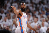 Oklahoma City, OK - June 6: James Harden Photographic Print by Garrett W. Ellwood