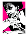Aisha Pink Print by  NaxArt