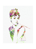 Audrey Hepburn 2 Poster by  NaxArt