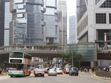 Street Scene in Central, Hong Kong Island, Hong Kong, China, Asia Photographic Print by Amanda Hall