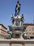 Fountain of Neptune, Piazza Del Nettuno, Bologna, Emilia Romagna, Italy, Europe Photographic Print by Frank Fell
