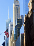 Modern Architecture of Buildings Along 42nd Street in Mid Town Manhattan, New York City, New York,  Photographic Print by Gavin Hellier