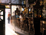 Inside the Crown Bar in Belfast Photographic Print by Chris Hill