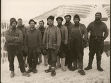 Members of Scott's Expedition Team Photographic Print by Herbert Ponting
