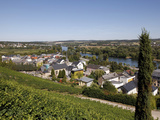Village of Bech-Kleinmacher, Mosel Valley, Luxembourg, Europe Photographic Print by Hans-Peter Merten