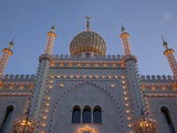 Pavilion at Dusk, Tivoli Gardens, Copenhagen, Denmark, Scandinavia, Europe Photographic Print by Frank Fell