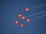 Aerobatic Team, Patrouille Swiss, Switzerland, Europe Photographie par Hans-Peter Merten