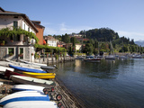 Boat Harbour and Lake, Bellagio, Lake Como, Lombardy, Italian Lakes, Italy, Europe Photographic Print by Frank Fell