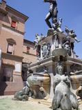 Fountain of Neptune, Piazza Del Nettuno, Bologna, Emilia Romagna, Italy, Europe Photographic Print by Frank Fell