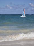 Catamaran, Bavaro Beach, Punta Cana, Dominican Republic, West Indies, Caribbean, Central America Photographic Print by Frank Fell