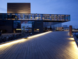 The Play House at Dusk, Copenhagen, Denmark, Scandinavia, Europe Photographic Print by Frank Fell