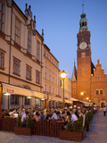 Town Hall at Dusk, Rynek (Old Town Square), Wroclaw, Silesia, Poland, Europe Photographic Print by Frank Fell