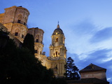 Malaga Cathedral, Malaga, Andalucia, Spain, Europe Photographic Print by  Godong