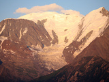 Mont Blanc Mountain Range and Bionnassay Glacier, St. Gervais, Haute-Savoie, French Alps, France, E Photographic Print by  Godong