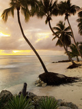 Tropical Sunset, Bridgetown, Barbados, West Indies, Caribbean, Central America Photographic Print by Angelo Cavalli