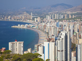 Benidorm, Alicante Province, Spain, Mediterranean, Europe Photographic Print by Billy Stock