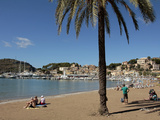 Port De Soller, Mallorca, Balearic Islands, Spain, Mediterranean, Europe Photographic Print by Hans-Peter Merten
