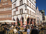 Market Square, Old Town, Trier, Rhineland-Palatinate, Germany, Europe Photographic Print by Hans-Peter Merten