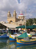 Marsaxlokk, Malta, Mediterranean, Europe Photographic Print by Hans-Peter Merten