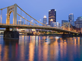 Andy Warhol Bridge (7th Street Bridge) over the Allegheny River, Pittsburgh, Pennsylvania, United S Photographie par Richard Cummins