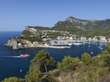 View over Bay and Harbour, Port De Soller, Mallorca (Majorca), Balearic Islands, Spain, Mediterrane Photographic Print by Stuart Black