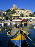 Luzzu Fishing Boat, Mgarr Harbour, Gozo, Malta, Mediterranean, Europe Photographic Print by Stuart Black