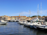 Boats in Vieux Port Harbour, St. Tropez, Var, Provence, Cote D'Azur, France, Mediterranean, Europe Photographic Print by Peter Richardson