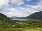 View Towards Bassenthwaite Lake from the Whinlatter Pass Road, Near Keswick, Lake District National Photographic Print by Lee Frost