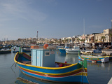 Fishing Boats, Marsaxlokk, Malta, Mediterranean, Europe Photographic Print by Nick Servian