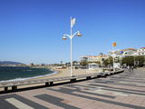 Plage Beaurivage (Beach), Viewed from General De Gaulle Boulevard, St. Raphael, Provence, Cote D'Az Photographic Print by Peter Richardson