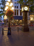 The Steam Clock, Water Street, Gastown, Vancouver, British Columbia, Canada, North America Photographie par Martin Child