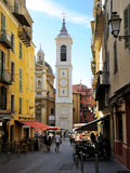 St. Reparate Cathedral, Place Rosseti, Old Town, Nice, Alpes Maritimes, Provence, Cote D'Azur, Fren Photographic Print by Peter Richardson