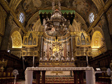High Altar, St. John's Cocathedral, Valletta, Malta, Europe Photographic Print by Nick Servian