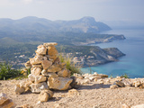 View Westwards from the Talaia De Son Jaumell, a Watchtower Above Cala Agulla, Cala Rajada, Mallorc Photographic Print by Ruth Tomlinson