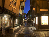The Shambles at Christmas, York, Yorkshire, England, United Kingdom, Europe Photographic Print by Mark Sunderland