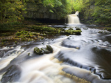West Burton Waterfall, West Burton, Wensleydale, Yorkshire Dales National Park, Yorkshire, England, Photographic Print by Mark Sunderland