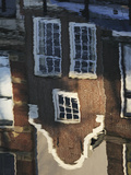 Traditional Dutch Housing Reflected in the Oudegracht Canal in the City of Utrecht, Utrecht Provinc Photographic Print by Stuart Forster