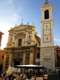 St. Reparate Cathedral, Place Rosseti, Old Town, Nice, Alpes Maritimes, Provence, Cote D'Azur, Fren Photographic Print by Peter Richardson