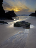 Evening, Bedruthan Steps, Cornwall, England, United Kingdom, Europe Photographic Print by Jeremy Lightfoot