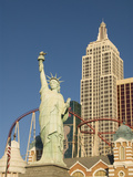 New York-New York Hotel and Replica of Statue of Liberty, Las Vegas, Nevada, United States of Ameri Photographic Print by Richard Maschmeyer